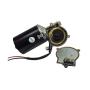 BEMONOC High Torque 24V DC Electric Right Angle Reversible Gear Motor 50 RPM(Left Gear-Box) Electric Motors for DIY Engine
