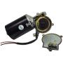 BEMONOC High Torque 24V DC Electric Reversible Gear Motor 50 RPM Right Angle Thread Shaft for Volume Gate Garage Door
