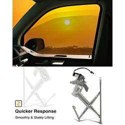 A-Premium Power Window Regulator with Motor Replacement for Dodge Ram 1500 1994-2001 Ram 2500 3500 1994-2002 Front Right Passenger Side