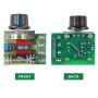 DIANN 2pcs 2000W PWM AC Motor Speed Control Module Dimmer Speed Regulator 50-220V 25A Constant Adjustable Voltage Regulator