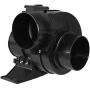 Seaflo In Line Bilge Air Blower 130CFM Boat Black Ventilation Marine 12V 2.5AMP