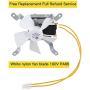 Auger Motor ,Grill Induction Fan Kit ,Fire Burn Pot and Hot Rod Ignitor,Replacement Parts with Screws and Fuse for Traeger and for Pit Boss Wood Pellet Grill,Drive Motor and Combustion Fan Ignitor Kit