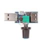5V USB Fan Stepless Speed Controller Regulator with Switch Speed Module DC 4-12V to 2.5-8V 5W Motor Speed Regulator