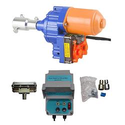 PreAsion Film Greenhouse Roll Up Motors 110V Greenhouse Film Winder for with Limit Switch/Creeper +Transformer Controller Controller Kits Greenhouse Motors Film Roll up Motor