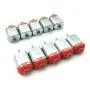 10pcs Micro 130 DC Motor Strong Magnetic Brushed Electric DC 3V -12V 25000 RPM Cars Toys Electric Motor, High Speed Torque DIY Remote Control Toy Car Hobby Motor, Metal Car Engine Motor Kit for Toys