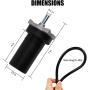Rear Electric Stabilizer Jack Motor Compatible with Lippert 113407 352338 138445 178562 162307, for Stabilizer Jacks 337199 298707 369774, Replaces C-800 K01531A800 K01531-A800 K01285C800 K01285-C800