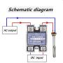 Laituods Single Phase Solid State Relay SSR-1D4810 DC Input 3-32V, AC 24-480V,DC Control AC Suitable for Heating, Lighting, Motor and Industrial Equipment(10A)