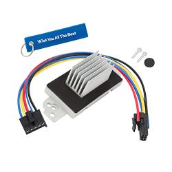 HVAC Blower Motor Resistor Kit Compatible with Chevy, GMC - Silverado, Tahoe, Suburban, Avalanche, Sierra, Yukon XL Rplace# 15-81773, 15-80567, 89018778, 89019351, 19260762