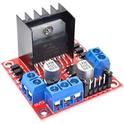 L298N Dual H Bridge PWM Stepper Motor Drive Controller Board Module (Pack of 2)