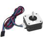 17HS4023 Stepper Motor, 0.7A 12V Nema 17 Stepper Motor 4 Cable Eletrical Supplies for 3D Printer