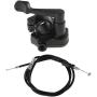7/8 22mm Thumb Throttle Cable Accelerator Control Assembly for TaoTao ATV Quad Go Kart Pit Bike-by Dfuerdivn