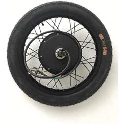 Programmable, QS 3000W Motorcycle Electric Bike Conversion Kit, 72V 80A Savoton Sine Wave Programmable Controller, 3000W Brushless gearless Motor, 3000W Electric Bike Kit.