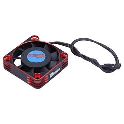 Surpass Hobby Rocket 40mm Aluminum Cooling Fan 16000RPM JST Plug for 1/10 1/8 4068 4092 4074 Brushless Motor RC Car Red