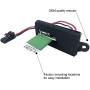 HVAC Blower Motor Resistor - Compatible with 1999-2006 Chevy Silverado GMC Sierra 1500 2500 3500, 2000-2002 GMC Yukon XL - Replaces for 89019089 973-004 89018597