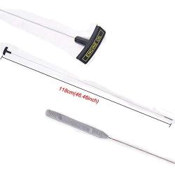MOCW 3C3Z-6750-AA Engine Oil Dipstick Indicator for 2003 2004 2005 2006 FORD F250 F-350 F-450 F-550 Excursion Super Duty 6.0L V8 Diesel Powerstroke Fluid Level Indicator Dip Stick OE# 3C3Z6750AA