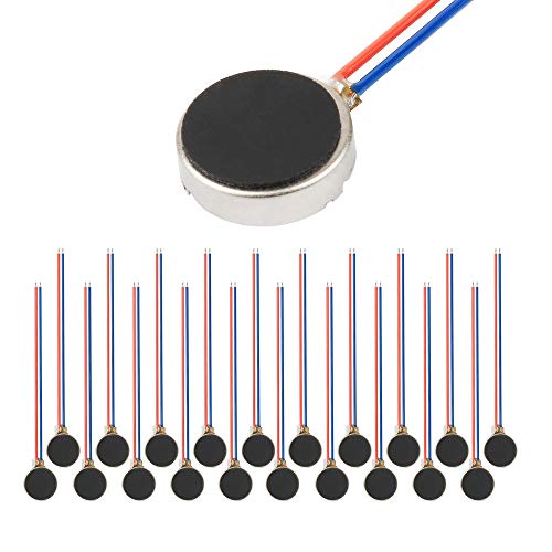 20PCS Moteurs de Vibration Mini 10mm x 3mm DC 3V 12000tr/min Bouton Plat Type Coin Moteur DC à Vibration pour Téléphone Mobile, Pager, Tablette, Appareils Ménagers 20PCS Moteurs de Vibration Mini 10mm x 3mm DC 3V 12000tr/min Bouton Plat Type Coin Moteur DC à Vibration pour Téléphone Mobile, Pager, Tablette, Appareils Ménagers