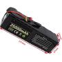 Jieoto 48V 20Ah 25Ah Ebike Battery Electric Bike Lithium-ion Battery Pack Built-in BMS and Electicity Display Fit for 1000W 750W 500W 350W 250W 200W Bike Motor (with Charger)