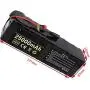 Jieoto 48V 20Ah 25Ah Ebike Battery Electric Bike Lithium-ion Battery Pack Built-in BMS and Electicity Display Fit for 1000W 750W 500W 350W 250W 200W Bike Motor (with Charger)
