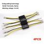Taiss 4pcs Motorcycle LED Load Resistor Flasher, LED Turn Signal Fix Error Flash Controller Lamp Fault Eliminator.