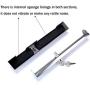 DasMarine 2 Pack Stainless Steel Outboard Motor Lock,Outboard Locks,Outboard Lock Protection,Heavy Duty,Brass Lock