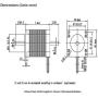 ATO Nema 23 Bipolar Stepper Motor, 1A/2A, 1.8 Degree, 4 Wires,for 3D Printer/Laser/CNC Machine (1A)
