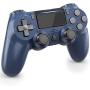 Wireless Game Controller Compatible with P-S4 Controller with Audio Jack, Wireless Gamepad for P-S4/Pro/Slim Built-in Dual Motors and Gyro Sensor, 1000mAh Rechargeable Battery (Blue-1) [video game]