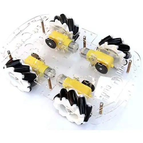 Mecanum Wheel Robot Kit 4WD Omnidirectional Wheels Smart Robot Car Chassis Kit