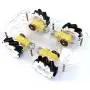 Mecanum Wheel Robot Kit 4WD Omnidirectional Wheels Smart Robot Car Chassis Kit