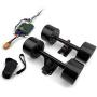 L-faster Electronic Longboard Hub Motor Kit Skateboard Brushless Motor Wheel with Truck Electric Board Dual Motor Drive Remote Controller