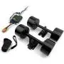 L-faster Electronic Longboard Hub Motor Kit Skateboard Brushless Motor Wheel with Truck Electric Board Dual Motor Drive Remote Controller