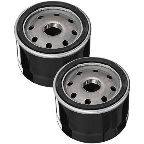HIFROM 951-12690 Oil Filter Compatible with MTD CR30 CLT38G CLT42G CLT42H 4P90HU 4P90HUA 4P90HUB Troy Bilt TB30 TB30R TB33LS TB42 Motor Lawn Mower Engine 751-11501 751-12690 (Pack of 2)