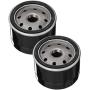 HIFROM 951-12690 Oil Filter Compatible with MTD CR30 CLT38G CLT42G CLT42H 4P90HU 4P90HUA 4P90HUB Troy Bilt TB30 TB30R TB33LS TB42 Motor Lawn Mower Engine 751-11501 751-12690 (Pack of 2)