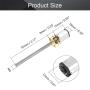 Fielect DC 12V 1000RPM N20 Speed Reduction Gear Motor with M4x55mm Lead Screw Thread Shaft for Electronic Toys Mechanical Arms, DIY Mobile Robot, Smart Cars Project 1Pcs