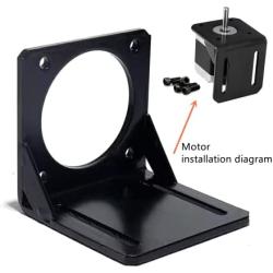 Nema 23 Stepper Motor Steel Mounting Bracket with M4 Screws (2 PCS)
