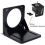 Nema 23 Stepper Motor Steel Mounting Bracket with M4 Screws (2 PCS)