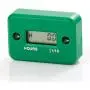 Nine-Rong Digital LCD Inductive Hour Meter Hourmeter Waterproof for Marine Boat SnowBlower Inverter Generator Motorcycle ATV Lawn Mower and Small Gas Engine(Black)