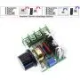 Régulateur de tension 220V 2000W SCR avec Dimmer, Contrôle de Vitesse, Thermostat Régulateur de tension 220V 2000W SCR avec Dimmer, Contrôle de Vitesse, Thermostat