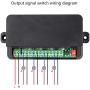 AC 85V 110V 220V 250V Wireless Remote Control Switch 220V Universal 4 Channel 10A Remote Receiver Module, 433MHz Remote Control for Garage Control, Motor, Lights & More