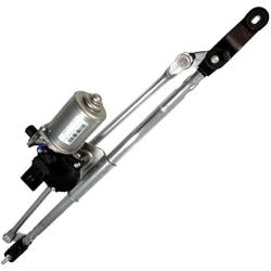 APDTY 141862 Windshield Wiper Transmission Linkage & Wiper Motor Assembly Replaces 55077859AC, 55077859AB
