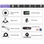 Electric Bike 48V 1000W Rear Drive Hub Motor Conversion Kit Brushless Gearless Wheel Rim 26inch LCD7 Kunteng USB Display