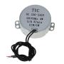 Fielect Synchronous Motor AC 220V 5-6RPM Turntable Motor CW/CCW Direction 4W TYC-50 Horizontal Hole Shaft