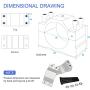 Daedalus CNC Brushless Spindle Motor Kit, 400w, ER16, 48V DC, 12000RPM