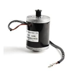 HiGear 100W Watt 24V Volt DC Brush Electric Motor #25 Chain 11T Sprocket Unite ZY6812 f Razor Scooter DIY Kids Kart 150-GM150115 by Alfa Wheels (100W 3M Pulley)