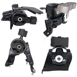 Engine Motor Mount Compatible with Fits 2009 2010 2011 2012 2013 Toyota Corolla 1.8L &Toyota Matrix 1.8L 2009-2010 Pontiac Vibe 1.8L FWD4PCS A62015 A62023 A62027 A62039
