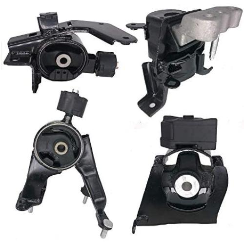 Engine Motor Mount Compatible with Fits 2009 2010 2011 2012 2013 Toyota Corolla 1.8L &Toyota Matrix 1.8L 2009-2010 Pontiac Vibe 1.8L FWD4PCS A62015 A62023 A62027 A62039