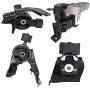 Engine Motor Mount Compatible with Fits 2009 2010 2011 2012 2013 Toyota Corolla 1.8L &Toyota Matrix 1.8L 2009-2010 Pontiac Vibe 1.8L FWD4PCS A62015 A62023 A62027 A62039