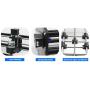 DIY CNC 3018PRO-M 3 Axis CNC Router Kit + PCB Milling, Wood Carving Engraving Machine + ER11 and 5mm Extension Rod (Working Area 300x180x45mm)
