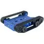 Robot Chassis Smart Robot Car Chassis Kit Aluminum Alloy Tank Chassis with 2WD Motors for Arduino/Raspberry Pi DIY Remote Control Robot Car Toys