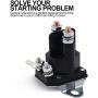 Starter Solenoid 14222 Compatible with Craftsman LT2000 YS4500 20 HP Briggs Stratton Motor 192507 532192507 Trombetta 892-1221-210 884-1221-210-02 894-1221-210 94285 Toro 28-4210 47-1910