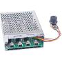 KNACRO 12V 24V 36V 48V 60A Stepless DC Motor Speed Controller Forward Reverse Controller Digital Display Governor Switch Metal Shell Case